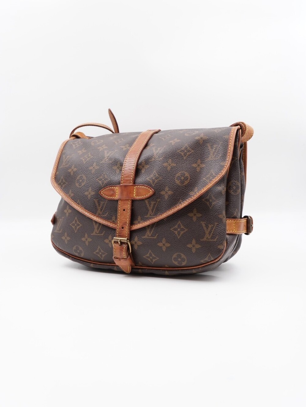 CL28 💕 Louis Vuitton Monogram Saumur MM - Picture 5 of 14